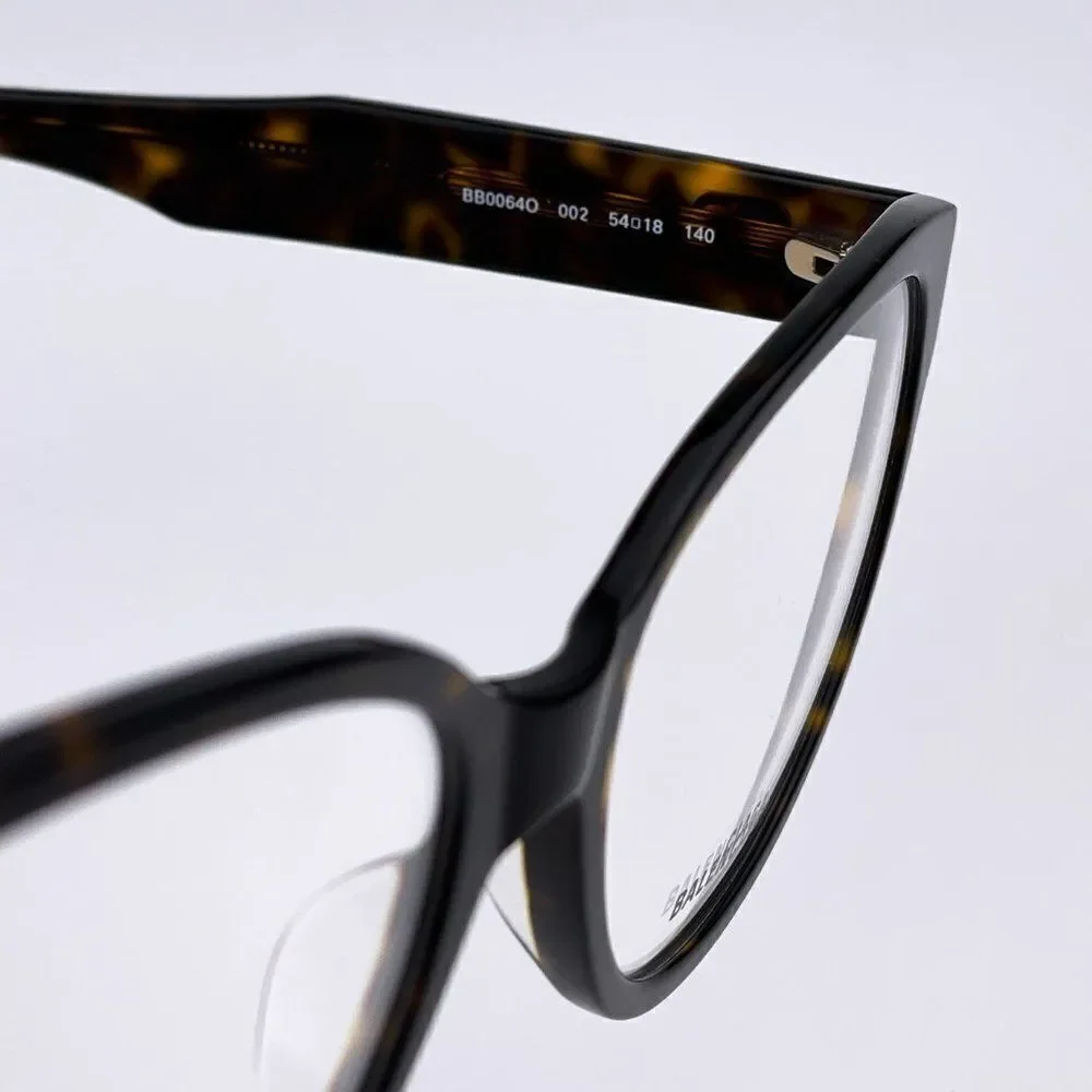 SALE! NEW Balenciaga Everyday BB0064O 002 Havana Gold Cat Eye Women Eyeglasses
